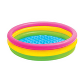 Kiddie Pool - Sunset Glow Inflatable Pool for Kids (45'' x 10'') | Durable & Fun Summer Splash Pool